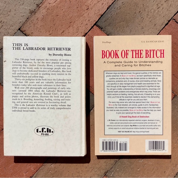 2 Dog Care Female The Labrador Retriever Canine Vintage Black Lab Books Animals - Picture 14 of 14